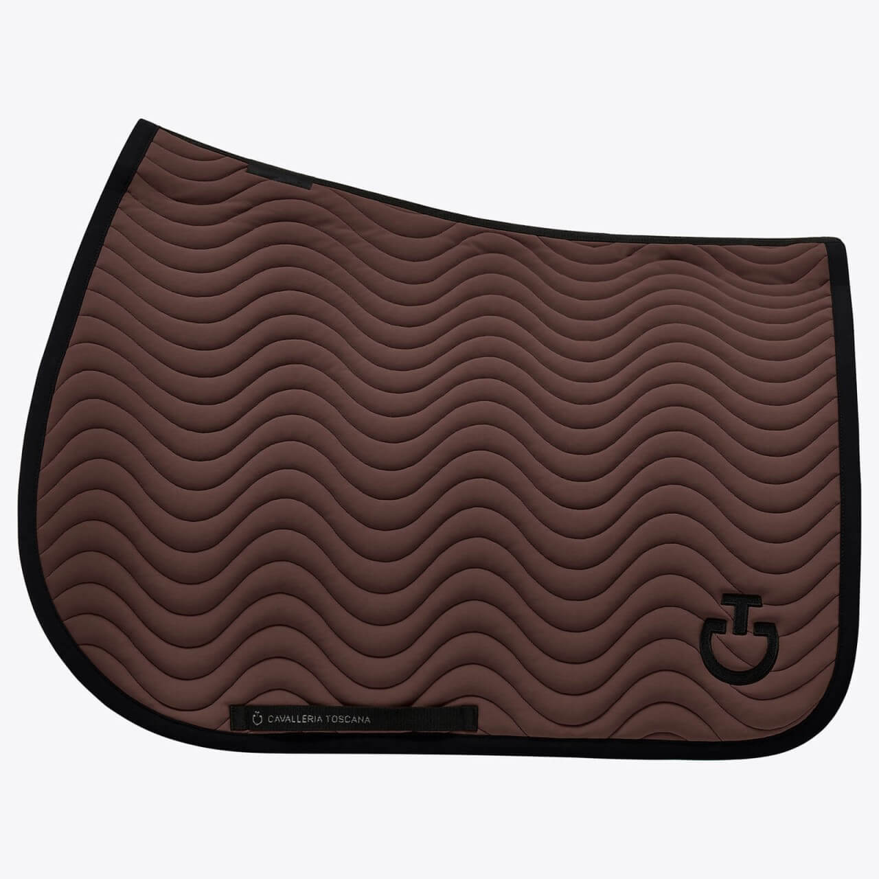 Cavalleria Toscana Springschabracke Quilted Wave Jersey Jumping Saddle Pad HW 2023 Cavalleria Toscana Springschabracke Quilted Wave Jersey Jumping Saddle Pad HW 2023