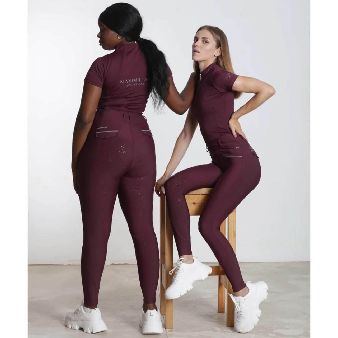 Maximilian Equestrian Reitleggings Damen Knee-Grip Pro Riding Leggings Maximilian Equestrian Reitleggings Damen Knee-Grip Pro Riding Leggings