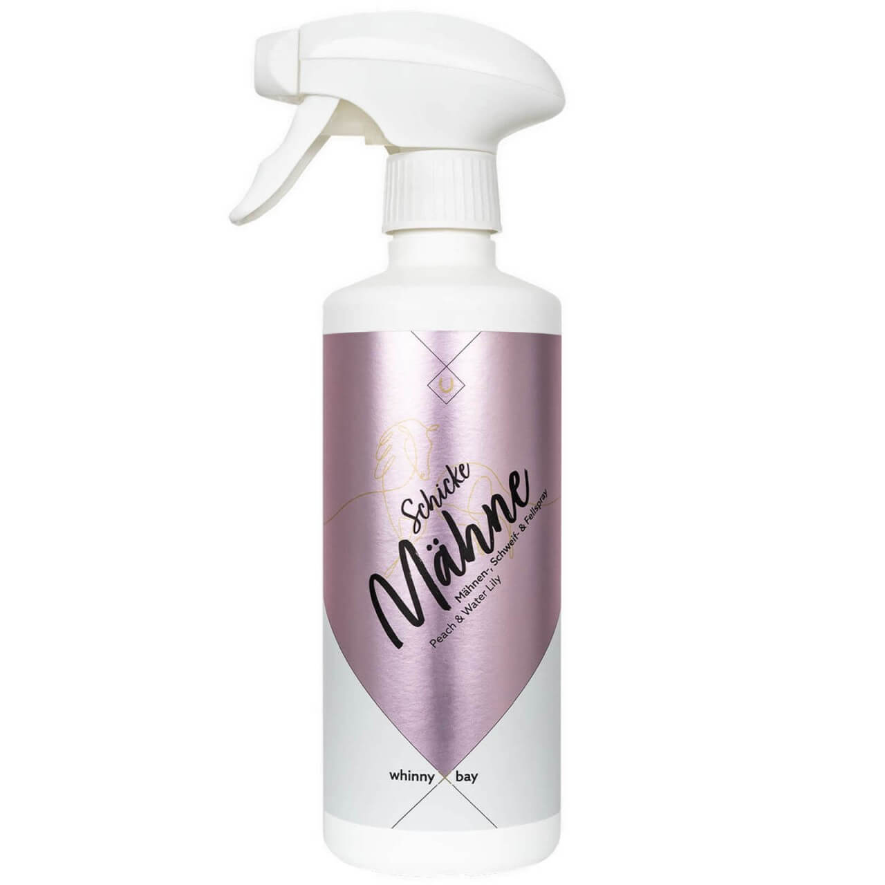 whinny X bay Mähnenspray Schicke Mähne Peach & Water Lily Glanzspray Schweifspray whinny X bay Mähnenspray Schicke Mähne Peach & Water Lily Glanzspray Schweifspray