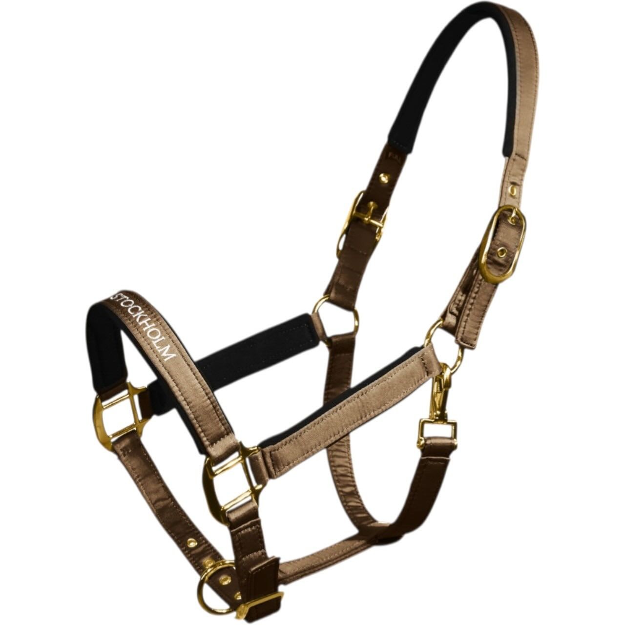Equestrian Stockholm Halfter Line Champagne Nylonhalfter Equestrian Stockholm Halfter Line Champagne Nylonhalfter
