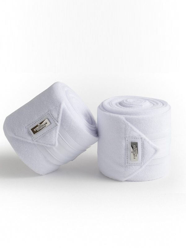 Equestrian Stockholm Bandagen White Silver Equestrian Stockholm Bandagen White Silver