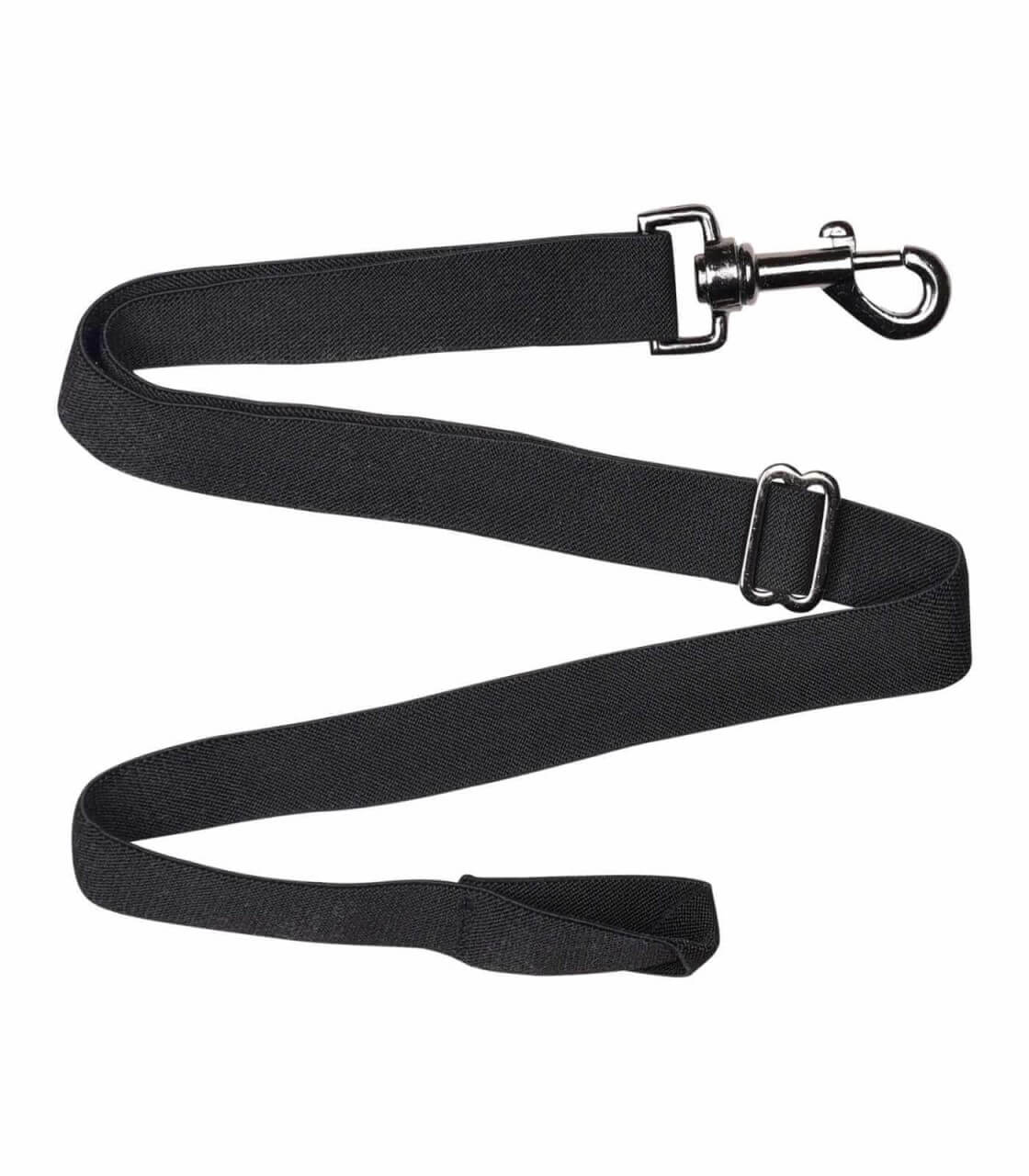 Waldhausen Beinschnüre m. Karabiner, elastik, schwarz Waldhausen Beinschnüre m. Karabiner, elastik, schwarz