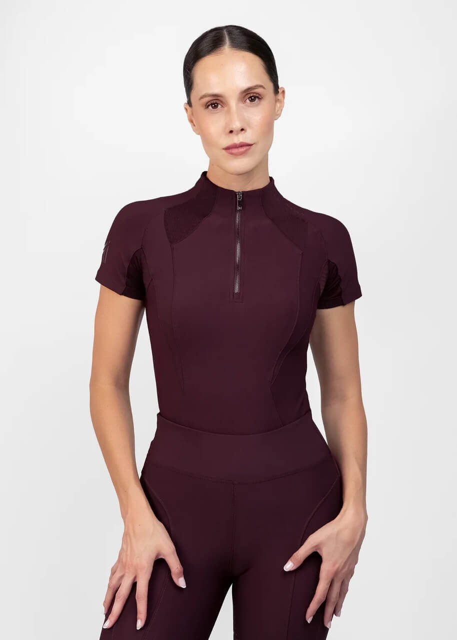 Maximilian Equestrian Baselayer Damen Kurzarm Frame Funktionsshirt Maximilian Equestrian Baselayer Damen Kurzarm Frame Funktionsshirt