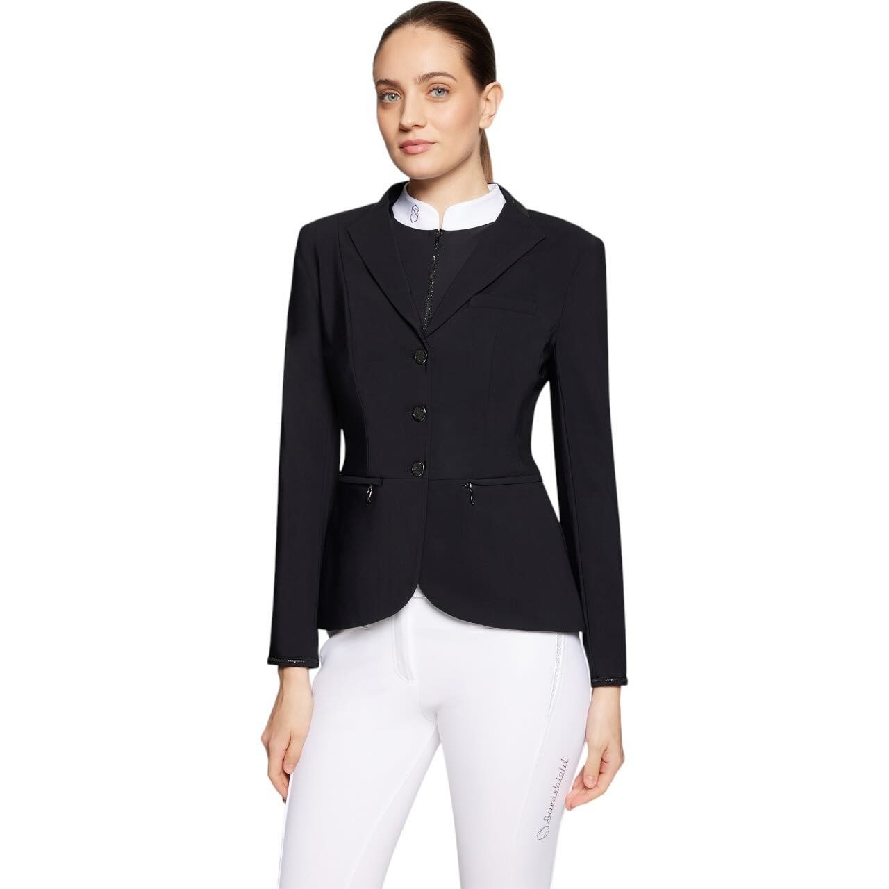 Samshield Turnierjackett Damen Victorine Crystal Fabric Regular HW 2025 Showjackett Samshield Turnierjackett Damen Victorine Crystal Fabric Regular HW 2025 Showjackett