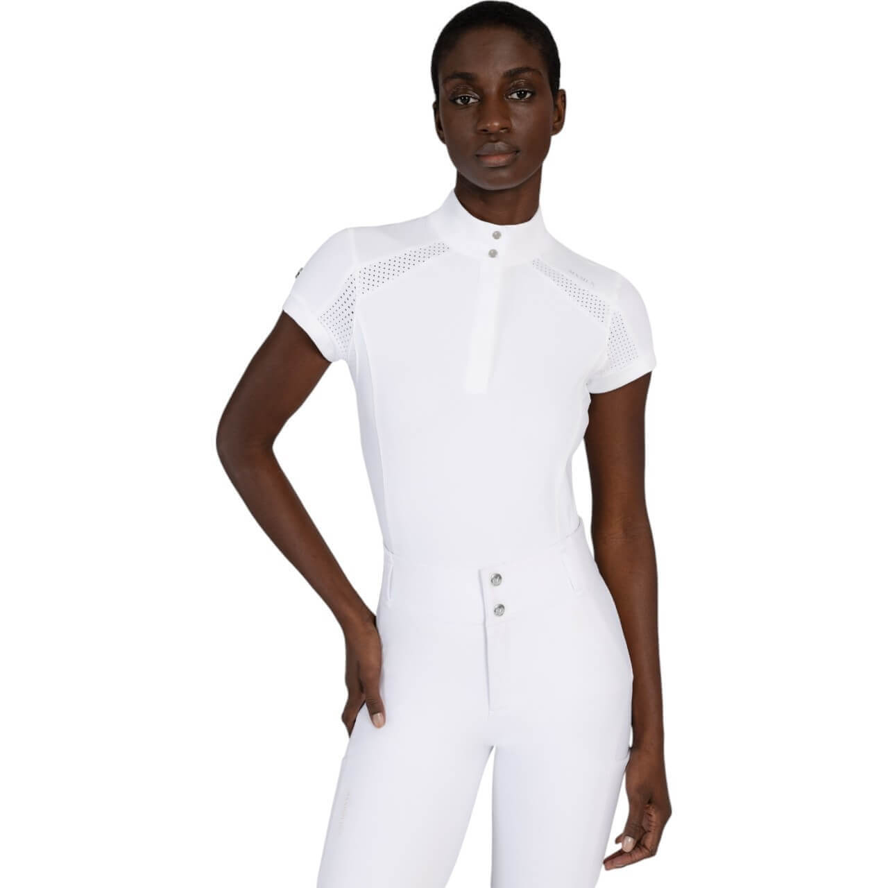Maximilian Equestrian Turniershirt Damen Kurzarm Aveen Competition Collection Shirt Maximilian Equestrian Turniershirt Damen Kurzarm Aveen Competition Collection Shirt