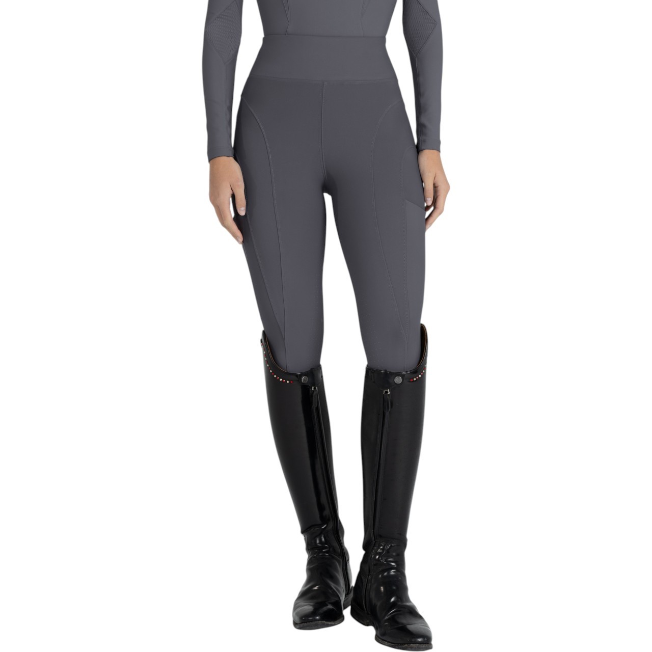 Maximilian Equestrian Reitleggings Damen Knee-Grip Outline Damenreitleggings Maximilian Equestrian Reitleggings Damen Knee-Grip Outline Damenreitleggings