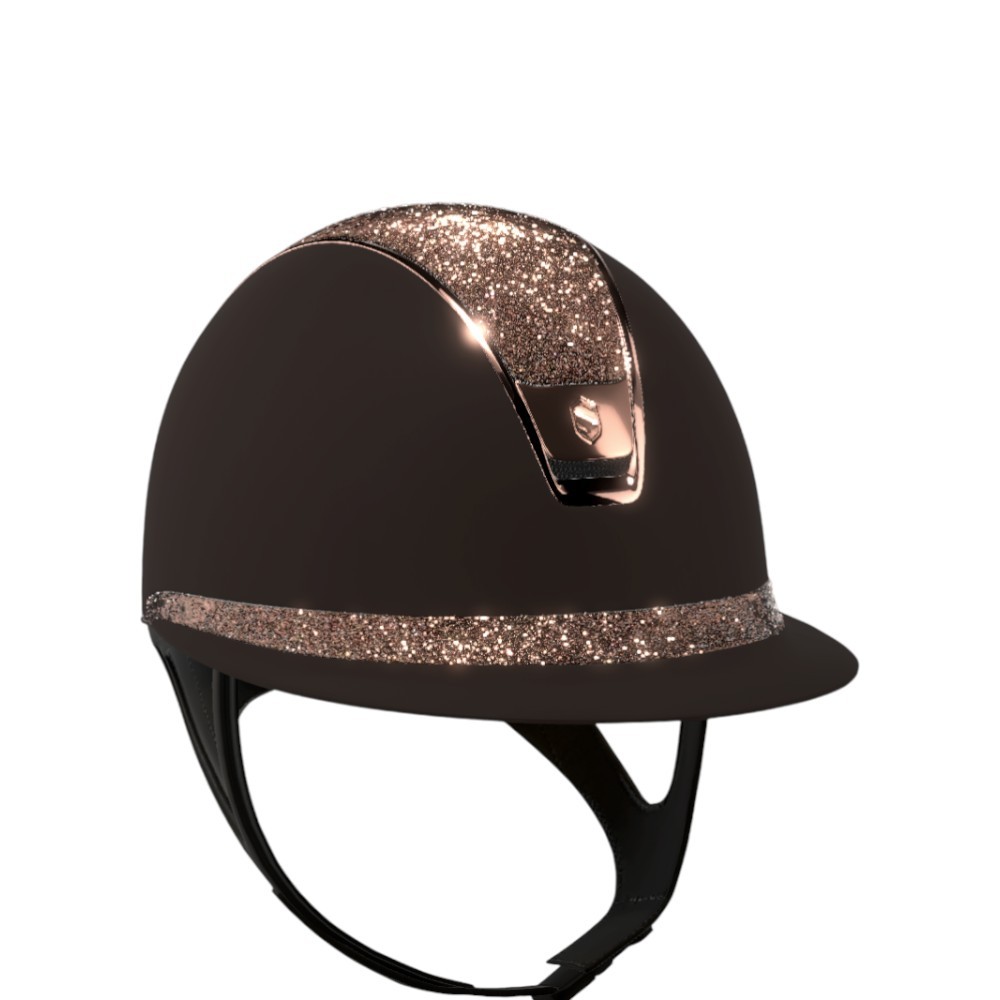 Samshield Reithelm Miss Shield 2.0 Crystal Fabric Swarovski Rosegold/ Pink Gold Samshield Reithelm Miss Shield 2.0 Crystal Fabric Swarovski Rosegold/ Pink Gold