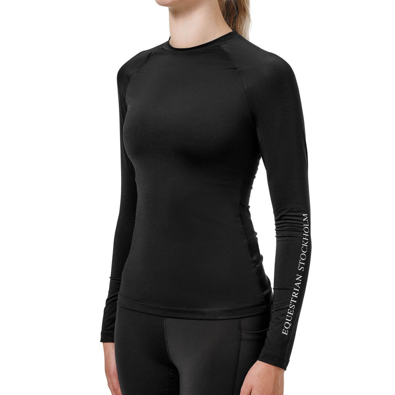 Equestrian Stockholm Funktionsshirt Dynamic Base layer Top Black Langarmshirt Equestrian Stockholm Funktionsshirt Dynamic Base layer Top Black Langarmshirt