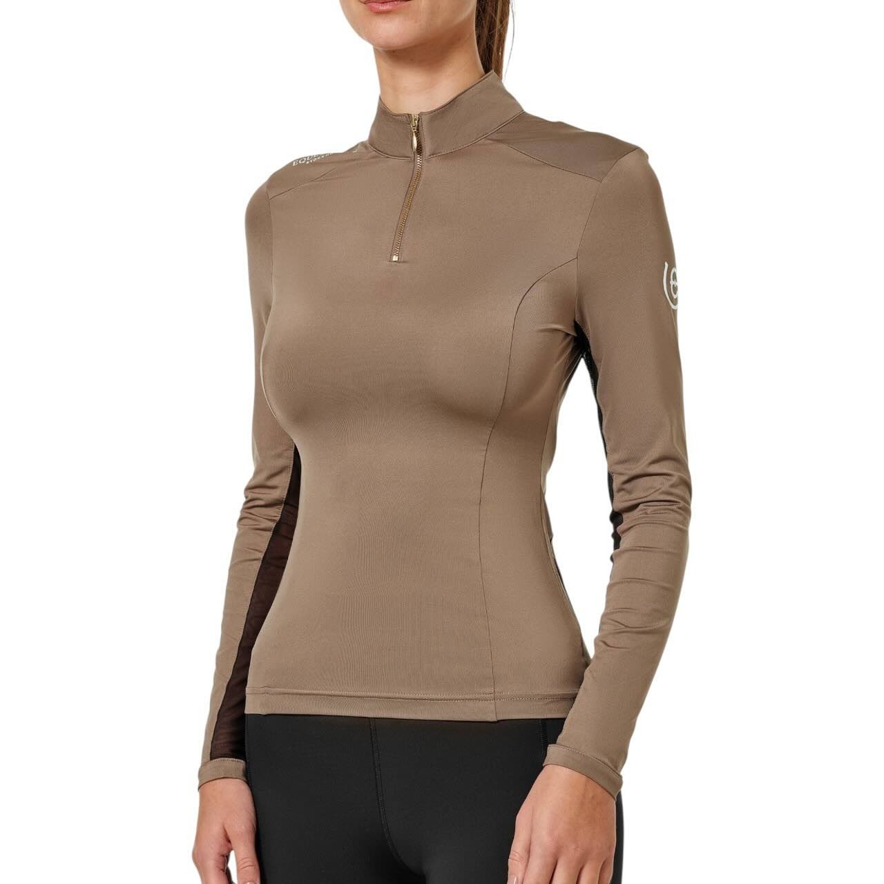 Equestrian Stockholm Baselayer Damen Longsleeve Air Breeze Champagne Shirt Equestrian Stockholm Baselayer Damen Longsleeve Air Breeze Champagne Shirt