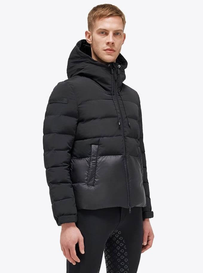 Cavalleria Toscana Daunenjacke Herren Hooded Nylon Puffer HW23 Cavalleria Toscana Daunenjacke Herren Hooded Nylon Puffer HW23