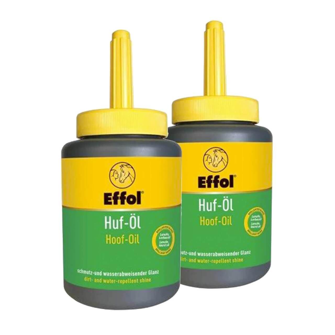 Effol Huföl mit Pinsel 2er Set - Pflegeöl für Hufe im Vorteilspaket, 2x 475ml Effol Huföl mit Pinsel 2er Set - Pflegeöl für Hufe im Vorteilspaket, 2x 475ml