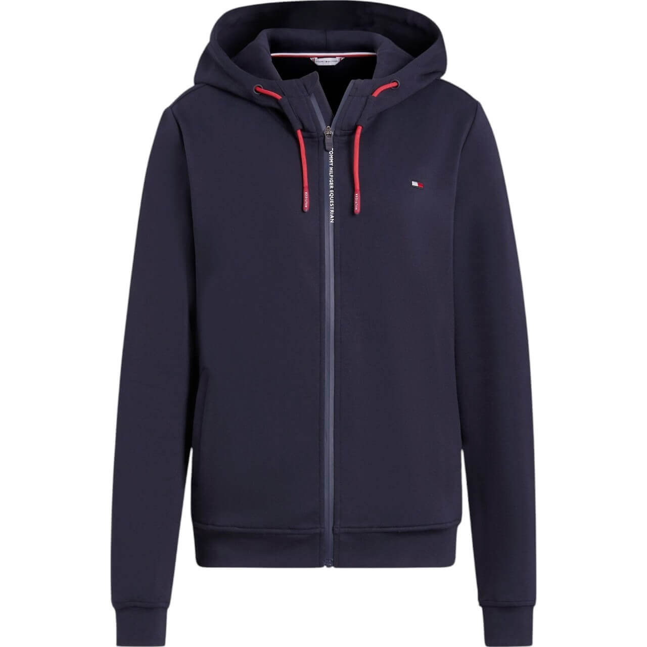 Tommy Hilfiger Equestrian Zip-Hoodie Damen Kingston FS25 Kapuzenjacke Tommy Hilfiger Equestrian Zip-Hoodie Damen Kingston FS25 Kapuzenjacke