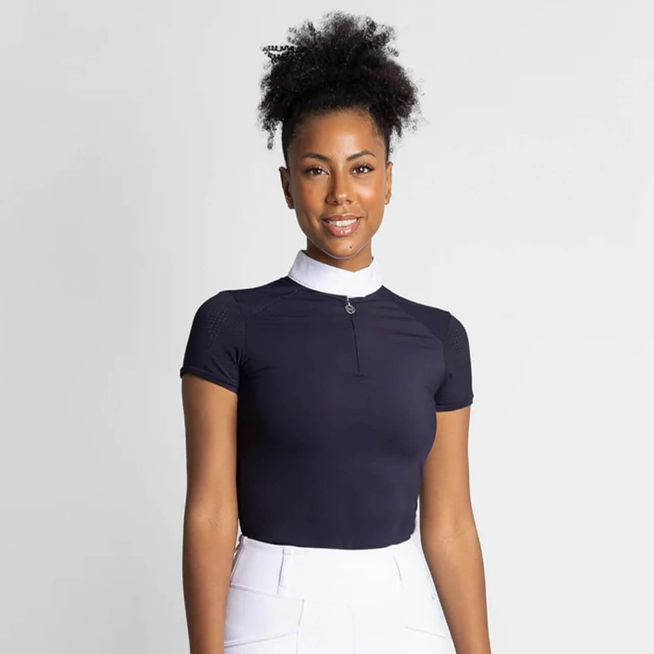 Maximilian Equestrian Turniershirt Damen Short Sleeve Air Show Shirt Maximilian Equestrian Turniershirt Damen Short Sleeve Air Show Shirt