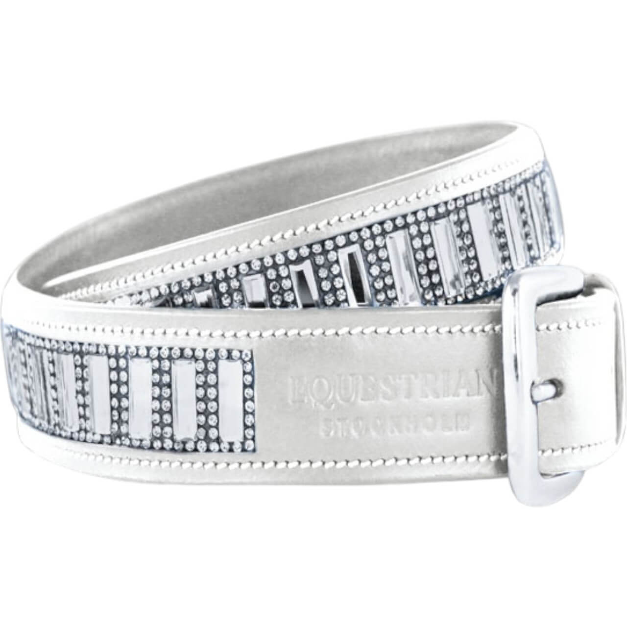 Equestrian Stockholm Gürtel Damen Belt Contest White Equestrian Stockholm Gürtel Damen Belt Contest White