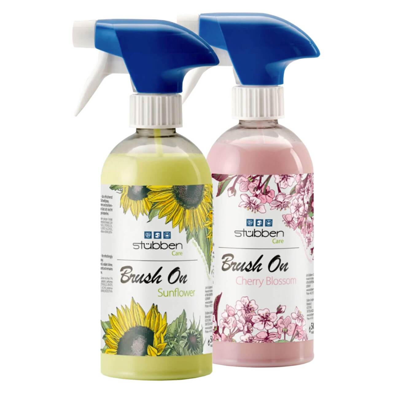 Stübben Mähnenspray 2er Set - Brush on Mähnen- und Schweifstriegel Sunflower & Cherry Blossom Stübben Mähnenspray 2er Set - Brush on Mähnen- und Schweifstriegel Sunflower & Cherry Blossom