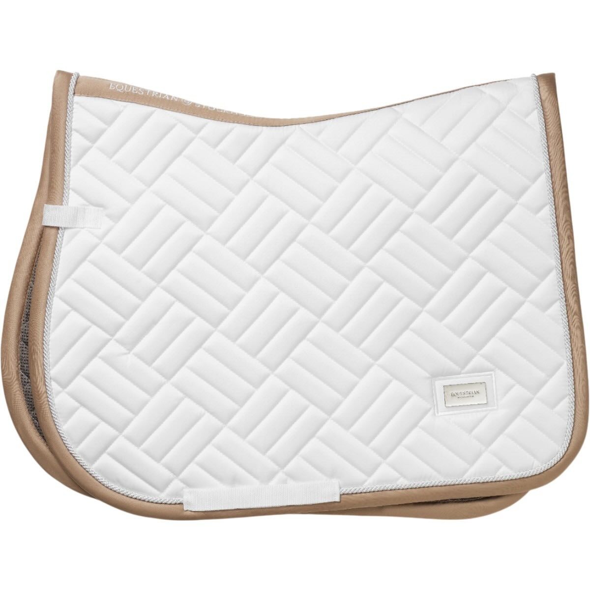 Equestrian Stockholm Springschabracke Modern White Sand Kollektion Schabracke Equestrian Stockholm Springschabracke Modern White Sand Kollektion Schabracke