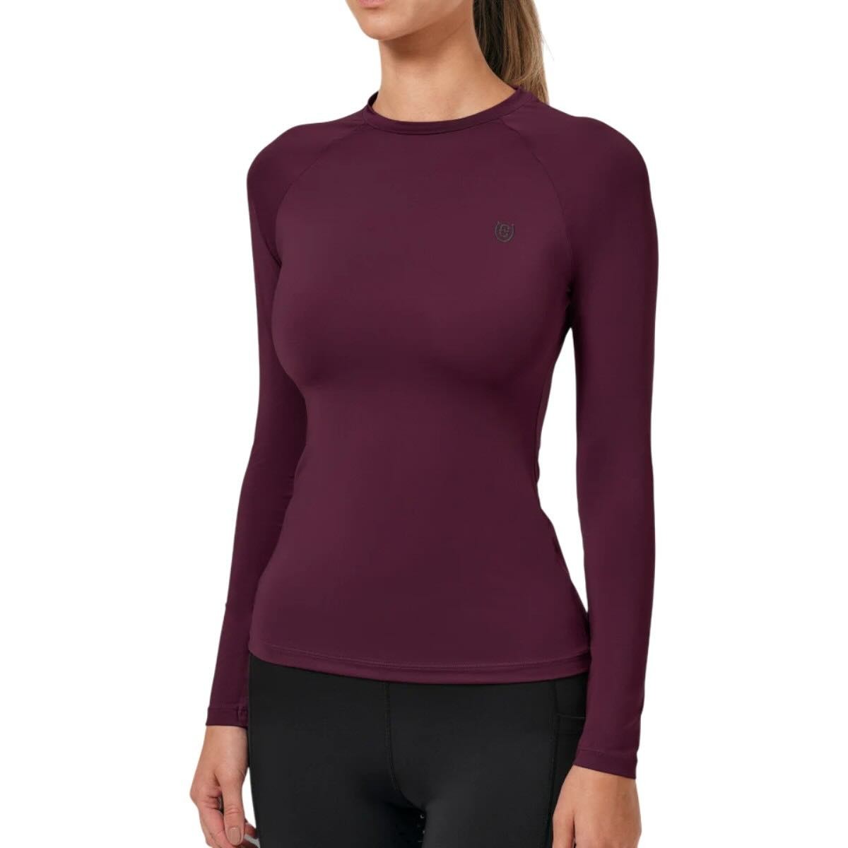 Equestrian Stockholm Baselayer Damen Langarm Dynamic Purple Night Longsleeve Equestrian Stockholm Baselayer Damen Langarm Dynamic Purple Night Longsleeve