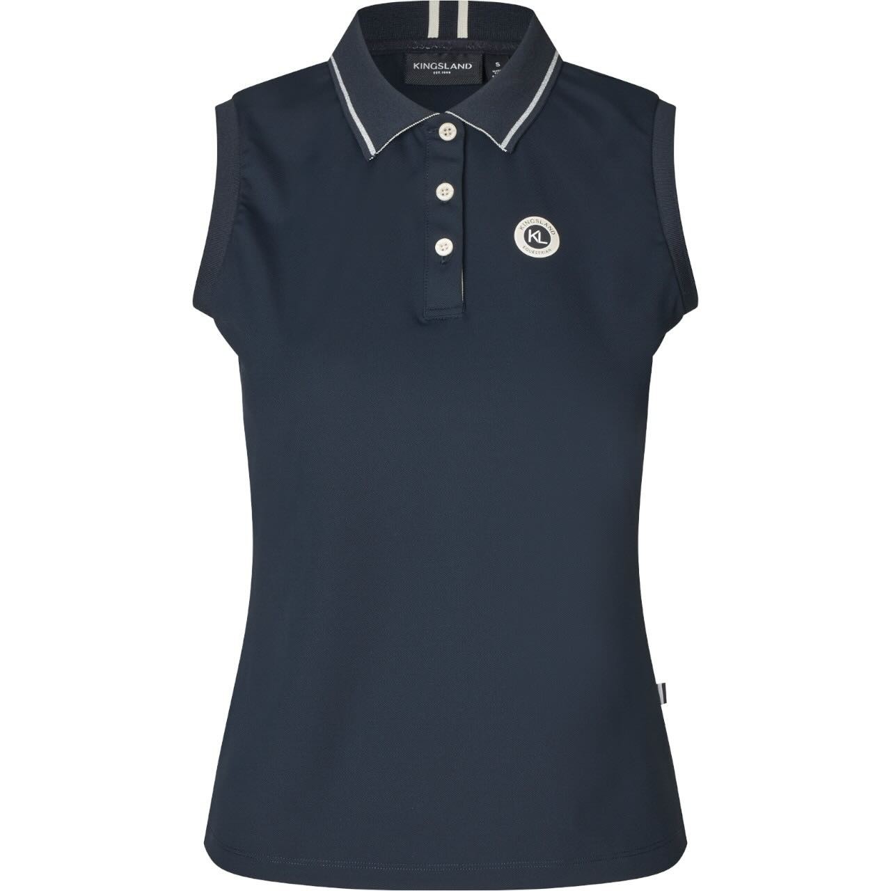 Kingsland Top Damen KLLaura FS 2026 Sleeveless Poloshirt Kingsland Top Damen KLLaura FS 2026 Sleeveless Poloshirt