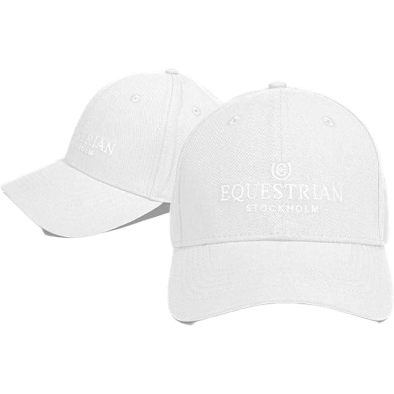 Equestrian Stockholm Cap Unisex White Kappe Equestrian Stockholm Cap Unisex White Kappe