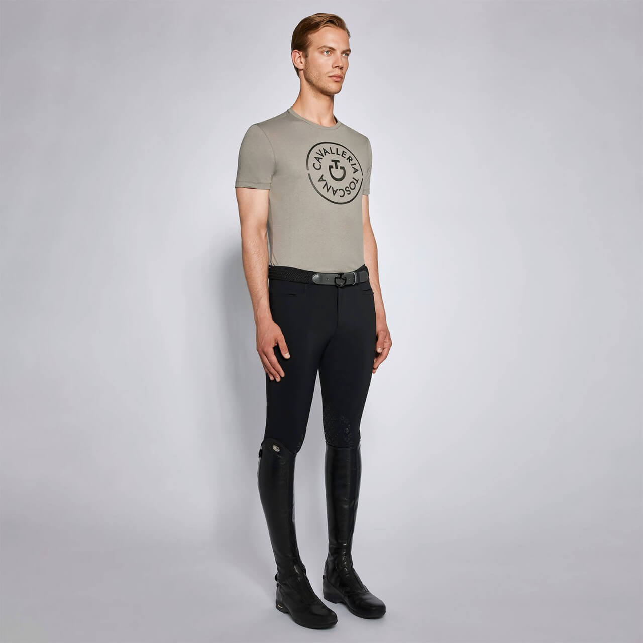 Cavalleria Toscana Shirt Herren CT Double Orbit Cotton T-Shirt FS 2024 Herrenshirt Cavalleria Toscana Shirt Herren CT Double Orbit Cotton T-Shirt FS 2024 Herrenshirt