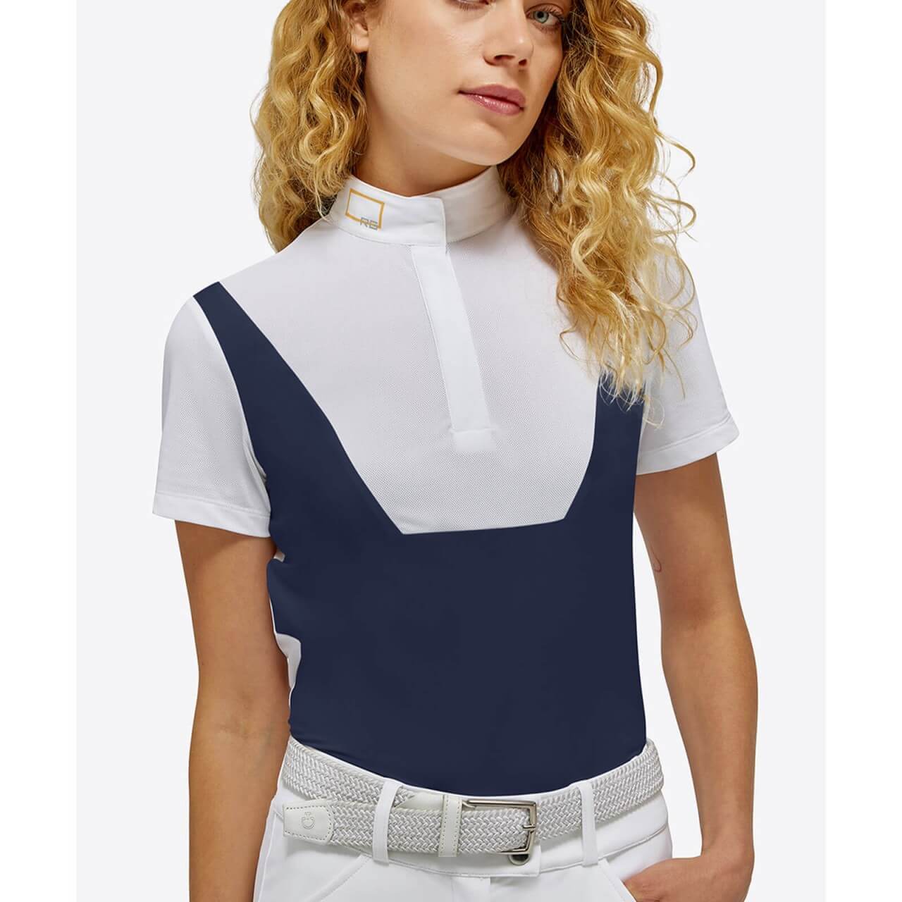 RG Rider´s Gene Turniershirt Damen RG Jersey S/S Competition Button Polo Shirt Kurzarm RG Rider´s Gene Turniershirt Damen RG Jersey S/S Competition Button Polo Shirt Kurzarm