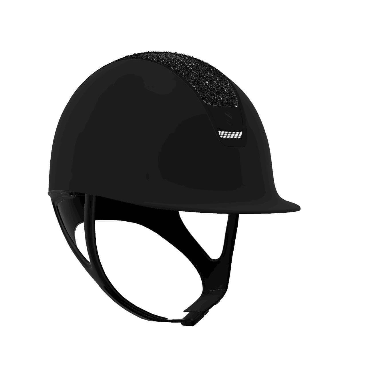 Samshield Reithelm 2.0 Black Shadowmatt Top Crystal Fabric Trim + Blason Matt Black Samshield Reithelm 2.0 Black Shadowmatt Top Crystal Fabric Trim + Blason Matt Black