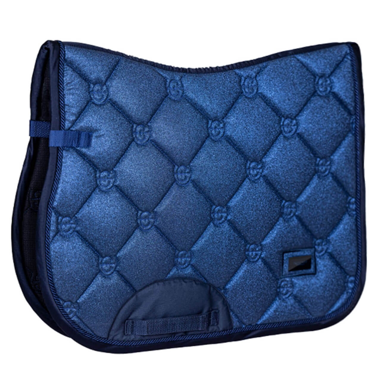 Equestrian Stockholm Springschabracke Blue Meadow Glimmer Schabracke Equestrian Stockholm Springschabracke Blue Meadow Glimmer Schabracke
