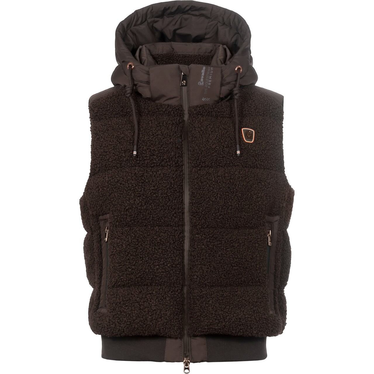 Cavallo Weste Damen Cavallexi Premium Capsule HW 2025 Teddyweste Cavallo Weste Damen Cavallexi Premium Capsule HW 2025 Teddyweste