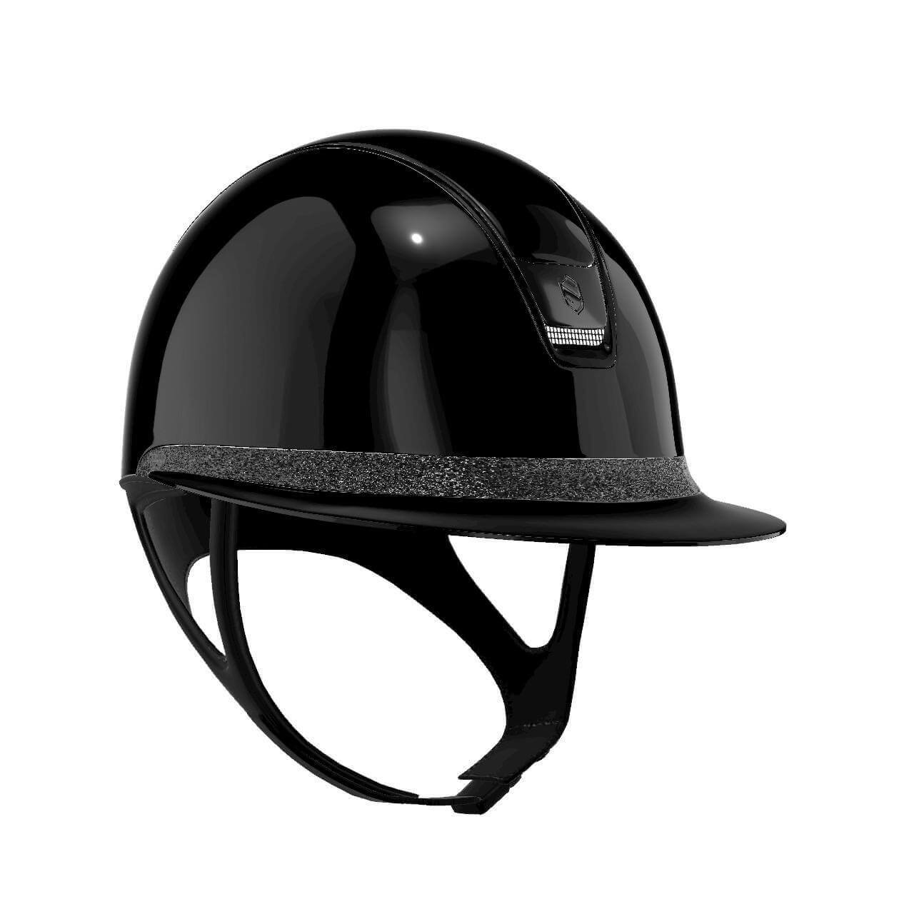 Samshield Reithelm Miss Shield 2.0 Black SG Top SG Frontal Band Ultra Fine Rocks Trim + Blason Black Chrome Samshield Reithelm Miss Shield 2.0 Black SG Top SG Frontal Band Ultra Fine Rocks Trim + Blason Black Chrome