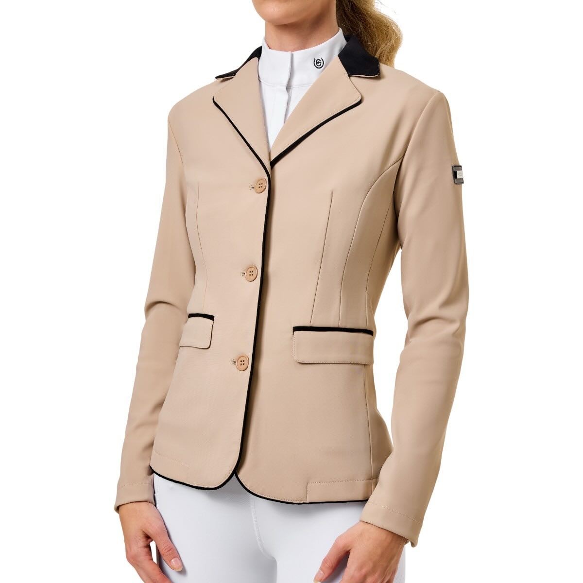Equestrian Stockholm Turnierjacket Classic Show Jacket Sand Kollektion Turniersakko Equestrian Stockholm Turnierjacket Classic Show Jacket Sand Kollektion Turniersakko