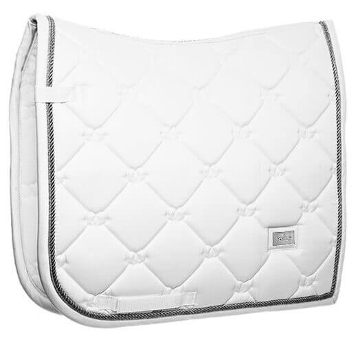 Equestrian Stockholm Dressurschabracke White Perfection Silver Equestrian Stockholm Dressurschabracke White Perfection Silver