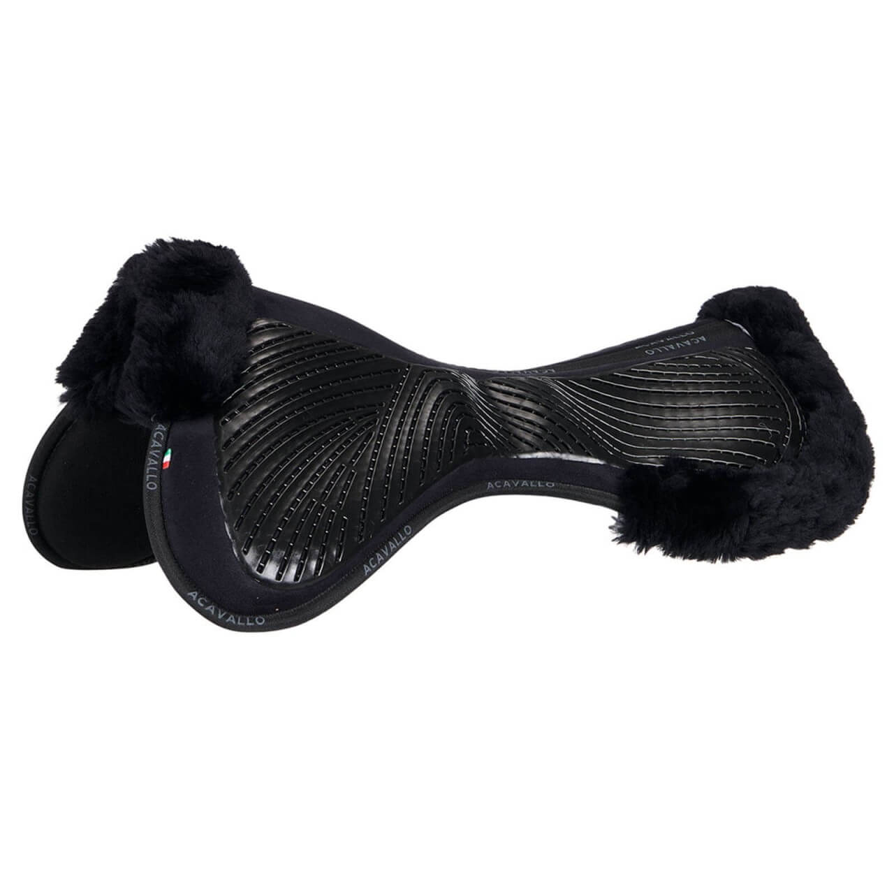 Acavallo Close Contact Gel & Memory Foam Halfpad Lammfell Acavallo Close Contact Gel & Memory Foam Halfpad Lammfell