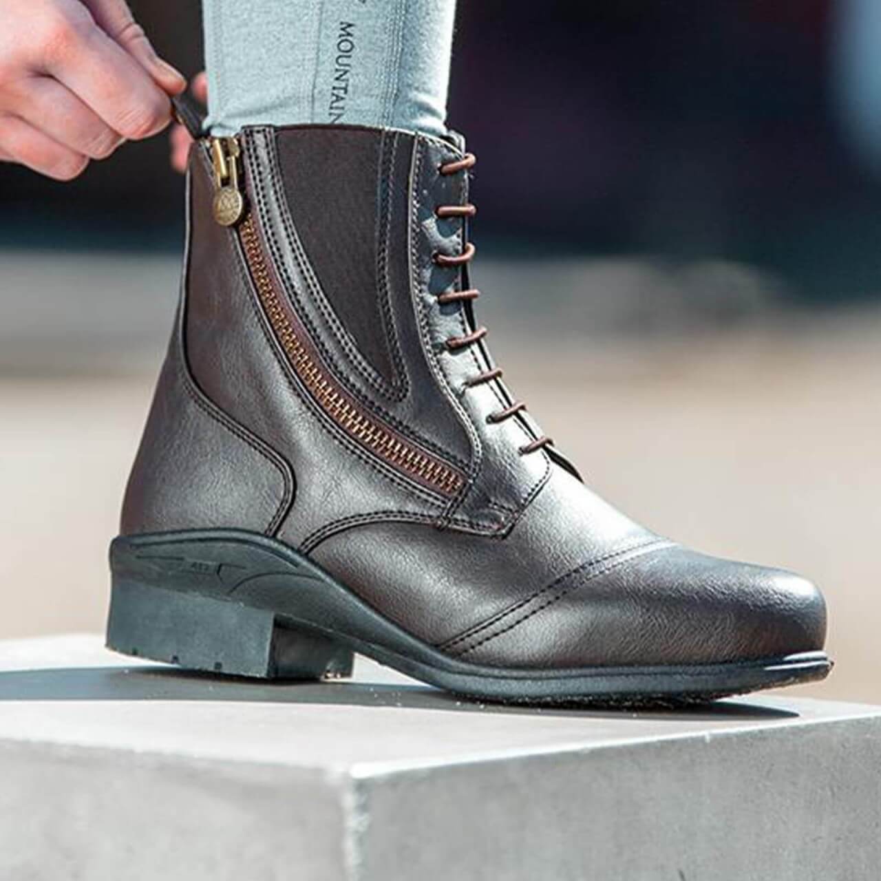 Mountain Horse Stiefelette Veganza Side Zip Paddock Mountain Horse Stiefelette Veganza Side Zip Paddock