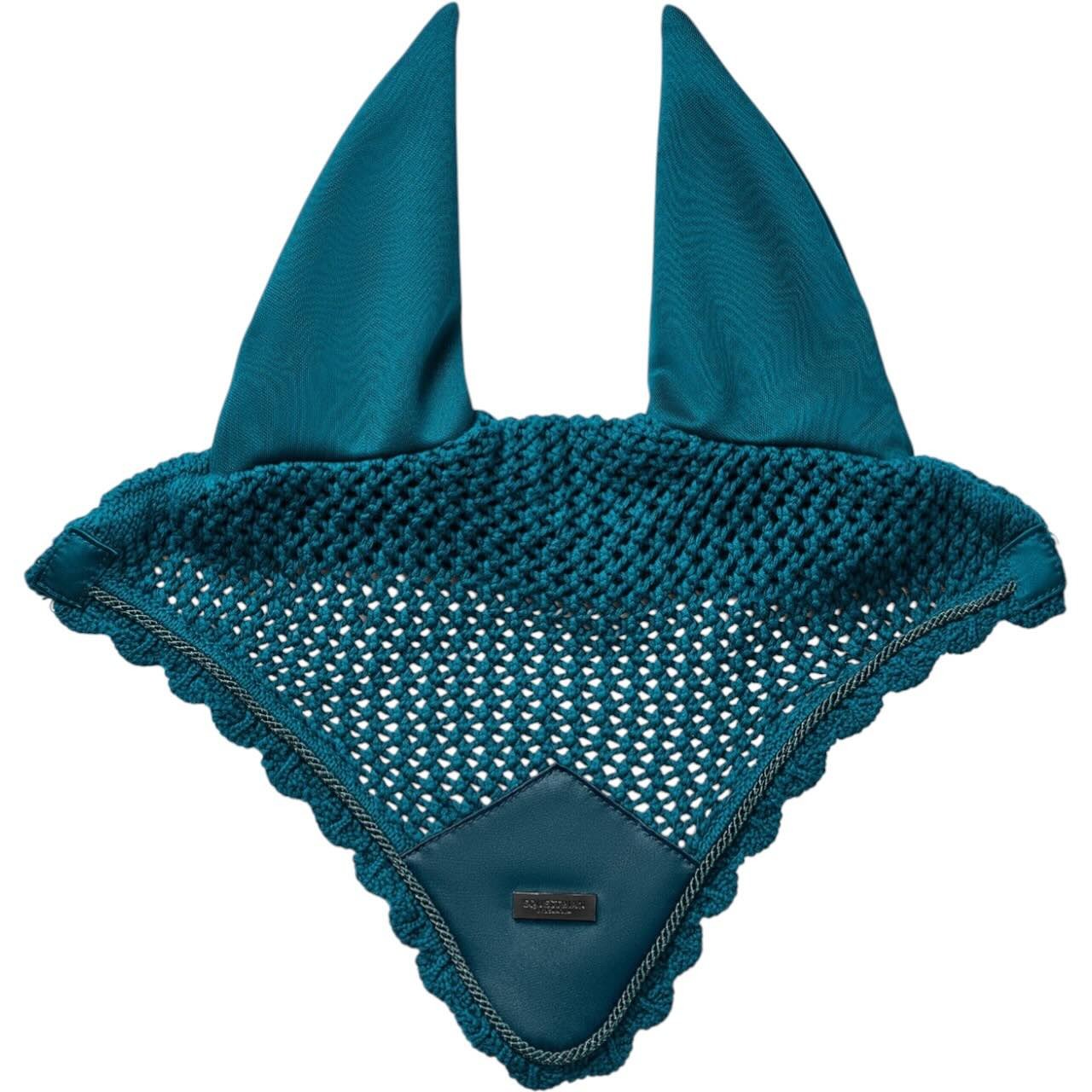 Equestrian Stockholm Fliegenhaube Teal Blue Fliegenmütze Equestrian Stockholm Fliegenhaube Teal Blue Fliegenmütze