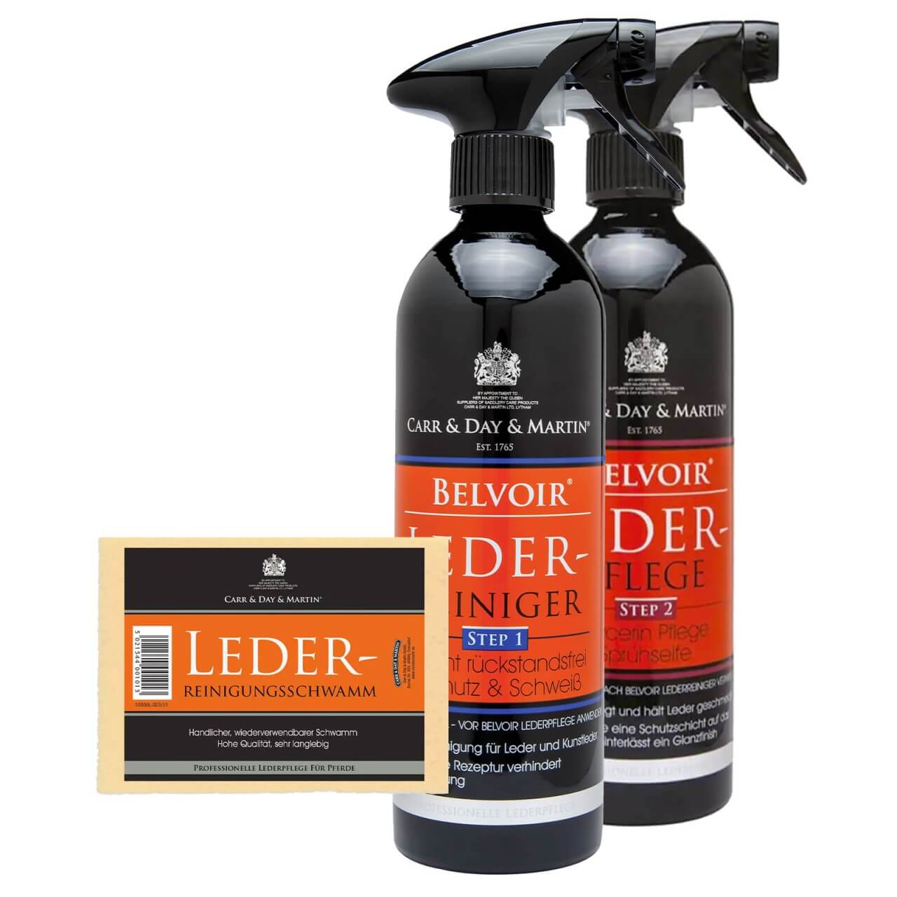 Carr & Day & Martin Belvoir Lederpflege Set - Lederreiniger & Pflegespray im Vorteilspaket Carr & Day & Martin Belvoir Lederpflege Set - Lederreiniger & Pflegespray im Vorteilspaket