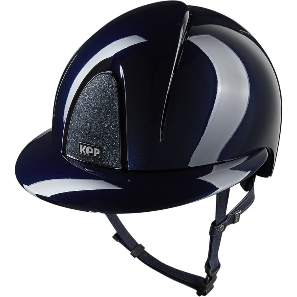 KEP Reithelm Smart Nova Metallpolitur Polo Visier Star Blue KEP Reithelm Smart Nova Metallpolitur Polo Visier Star Blue