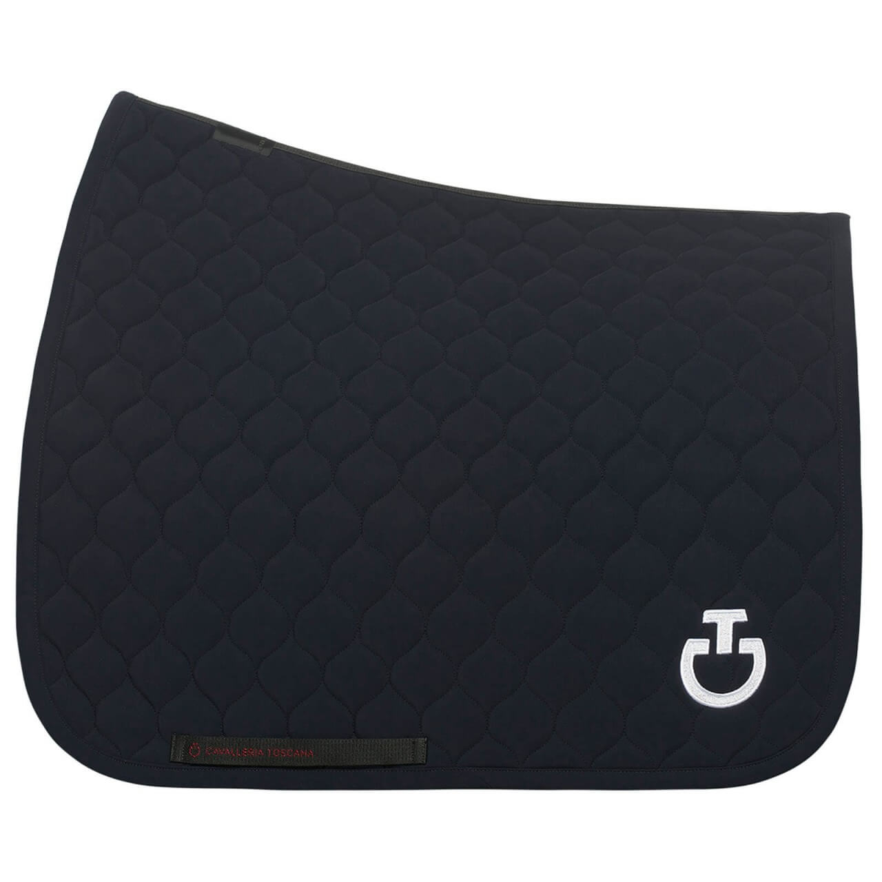 Cavalleria Toscana Schabracke Circular Quilted Jersey Dressage Saddle Pad Dressurschabracke Cavalleria Toscana Schabracke Circular Quilted Jersey Dressage Saddle Pad Dressurschabracke