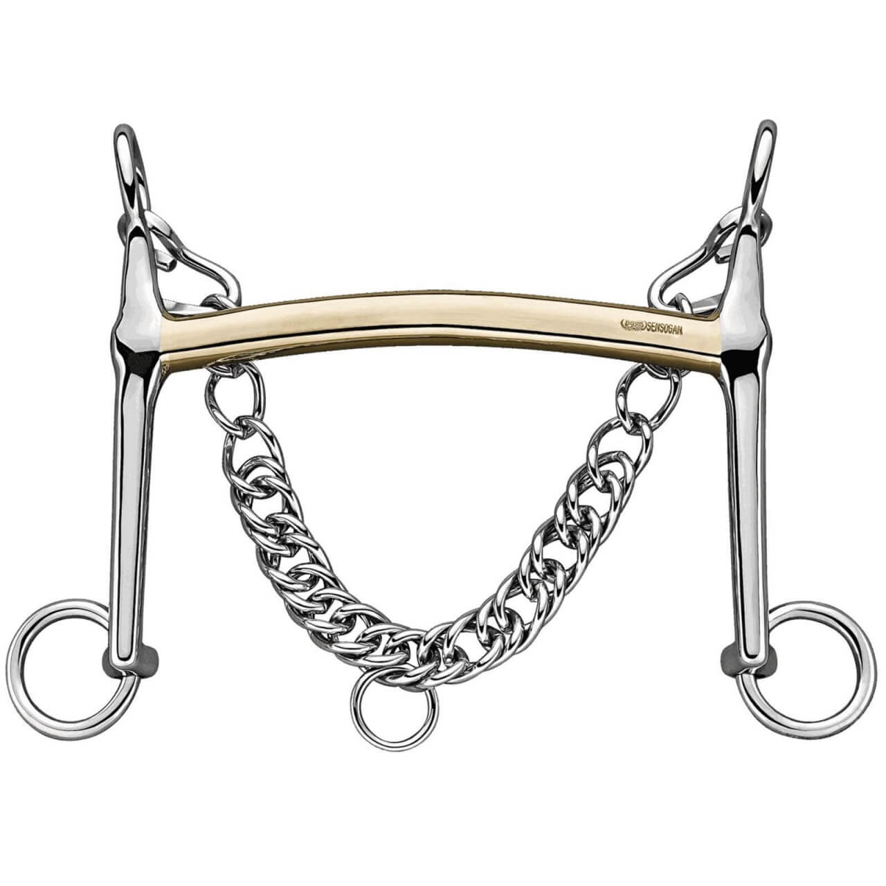 Sprenger Dressurkandare Lang Französisch 14 mm SENSOGAN® Reitkandare Sprenger Dressurkandare Lang Französisch 14 mm SENSOGAN® Reitkandare