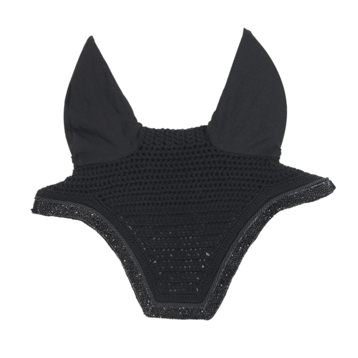 Kentucky Horsewear Fliegenmütze Wellington Glitter Stone Fliegenhaube Kentucky Horsewear Fliegenmütze Wellington Glitter Stone Fliegenhaube