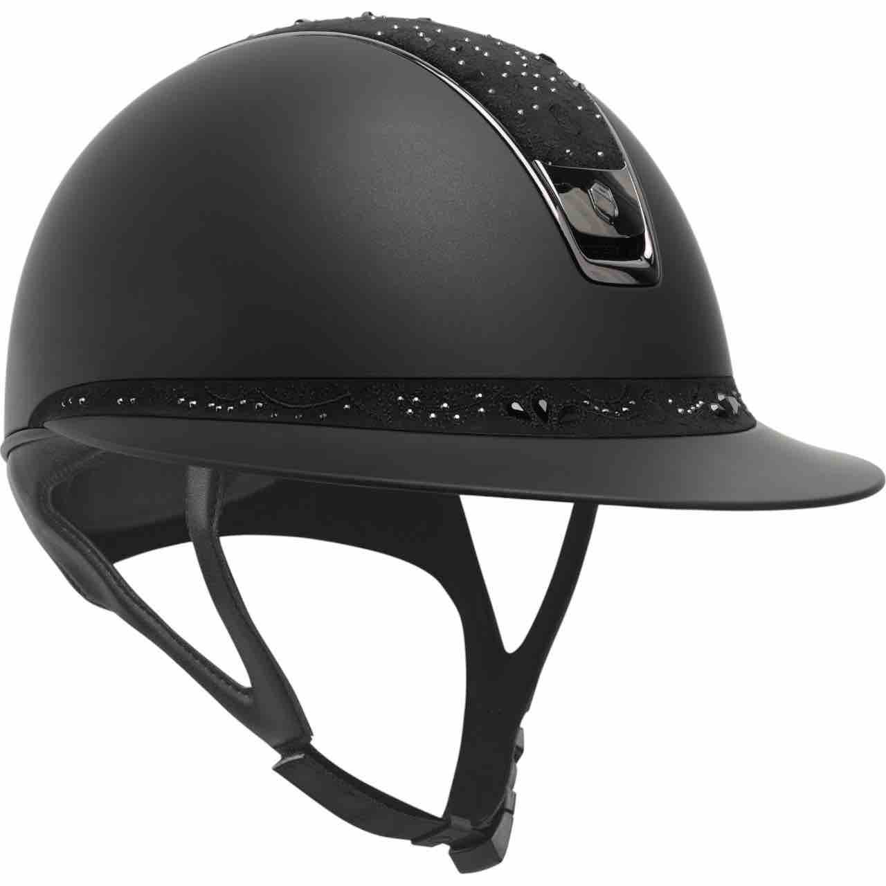 Samshield Reithelm Miss Shield 2.0 Shadowmatt Black Crystal Bloom Black Samshield Reithelm Miss Shield 2.0 Shadowmatt Black Crystal Bloom Black