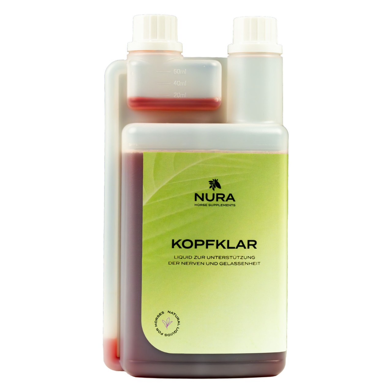 NURA HORSE SUPPLEMENTS Nerven Liquid Kopfklar Ergänzungsfuttermittel NURA HORSE SUPPLEMENTS Nerven Liquid Kopfklar Ergänzungsfuttermittel