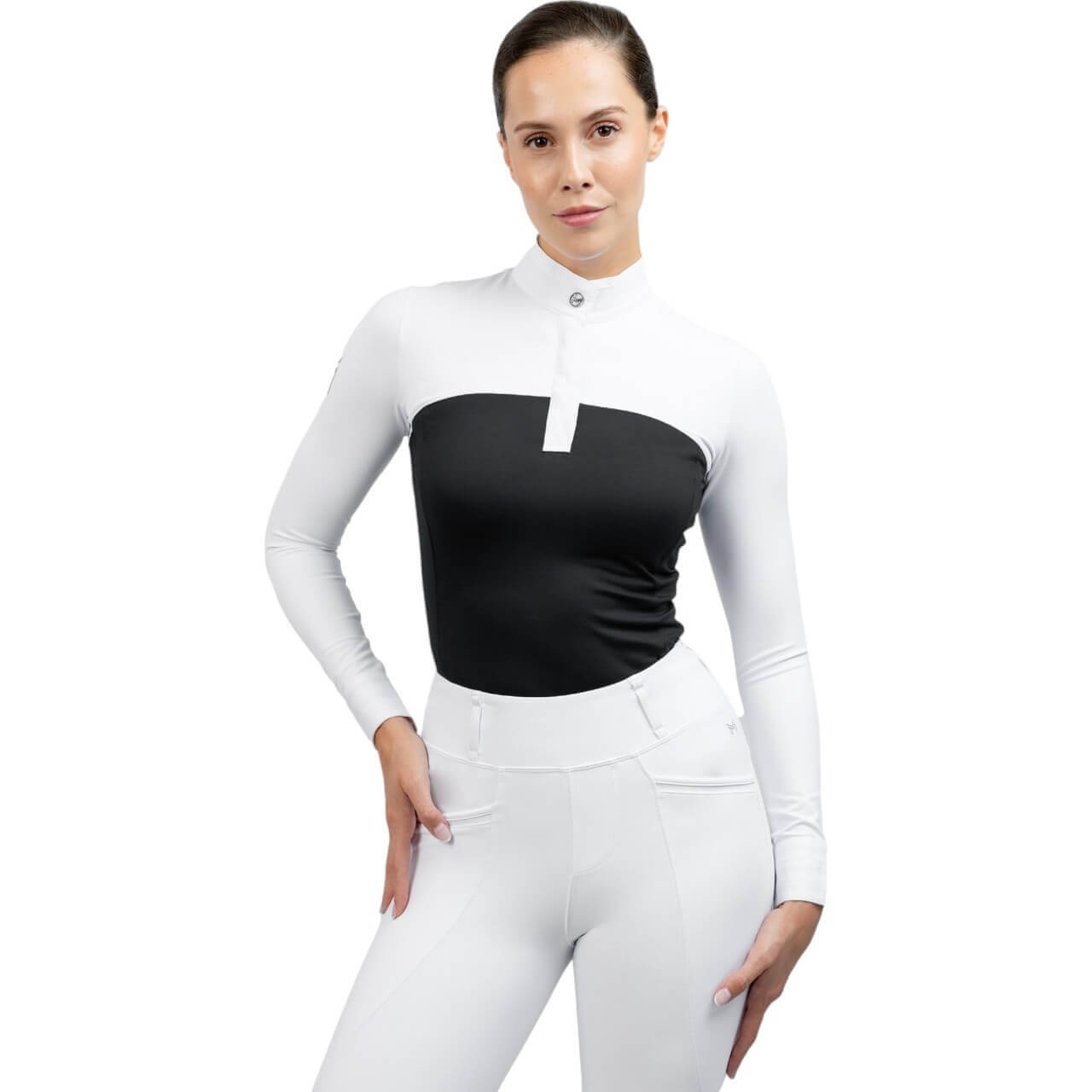 Maximilian Equestrian Turniershirt Era Long Sleeve Show Shirt Maximilian Equestrian Turniershirt Era Long Sleeve Show Shirt