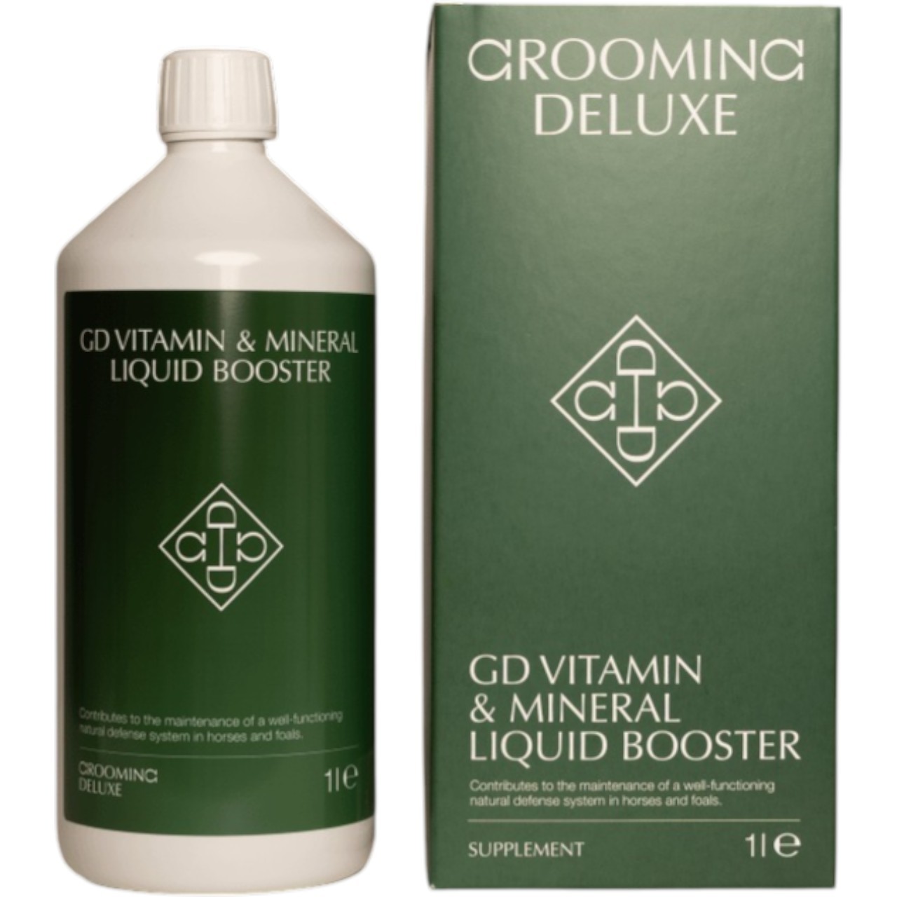 Grooming Deluxe Vitamin und Mineral Liquid Booster Ergänzungsfuttermittel Grooming Deluxe Vitamin und Mineral Liquid Booster Ergänzungsfuttermittel