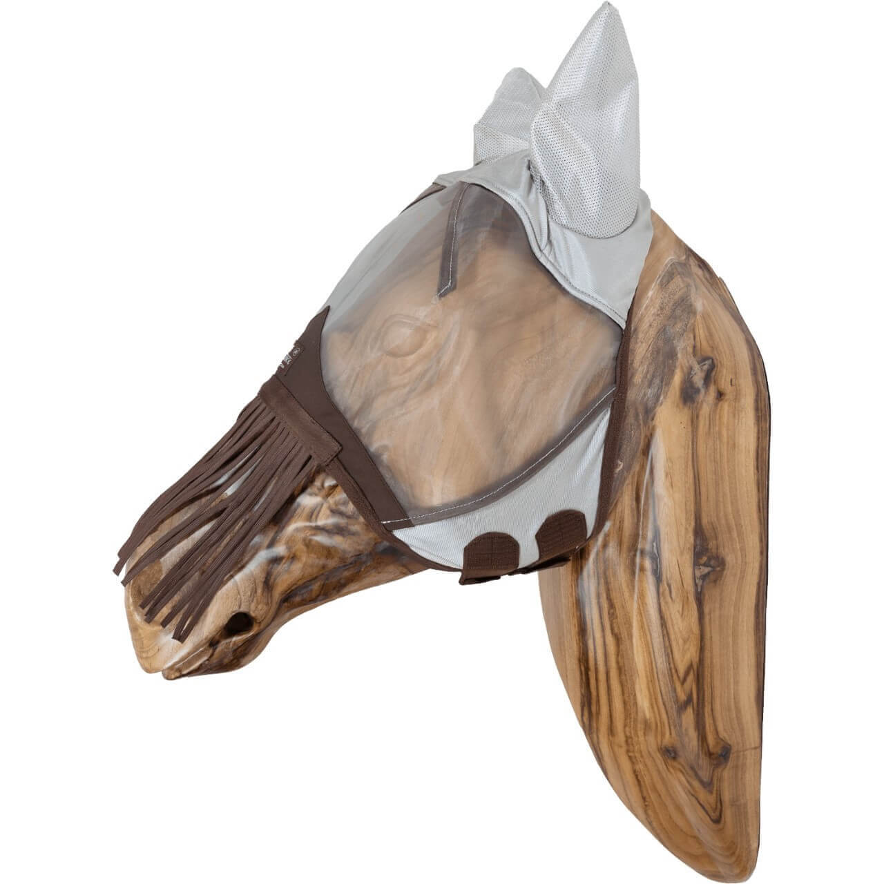 Kentucky Horsewear Fliegenmaske Classic mit Ohren und Nasenfransen Kentucky Horsewear Fliegenmaske Classic mit Ohren und Nasenfransen