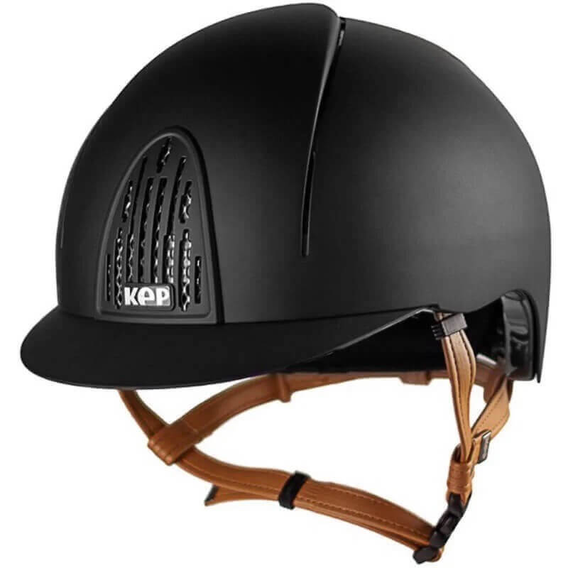 KEP Reithelm Cromo Smart BGE mit Beigen Kinnriemen KEP Reithelm Cromo Smart BGE mit Beigen Kinnriemen