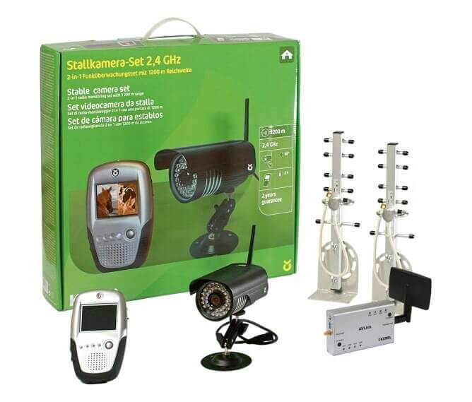 KERBL Stall- und Anhängerkamera-Set 2,4 GHz KERBL Stall- und Anhängerkamera-Set 2,4 GHz