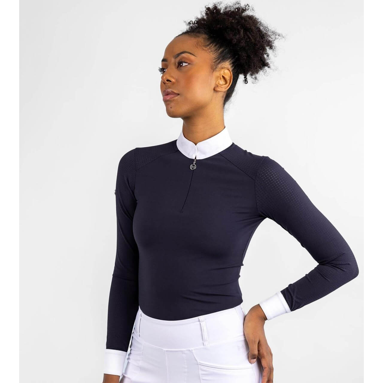 Maximilian Equestrian Turniershirt Damen Air Show Langarmshirt Maximilian Equestrian Turniershirt Damen Air Show Langarmshirt