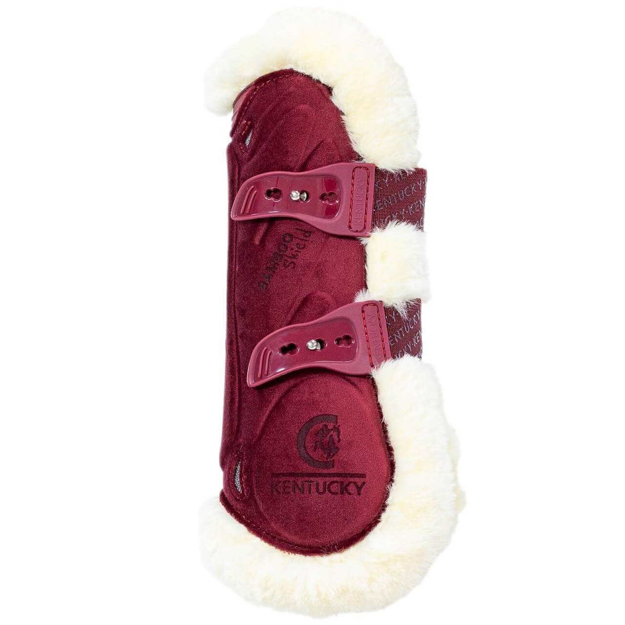 Kentucky Horsewear Gamaschen Bamboo Elastik Velvet mit veganem Fell Springgamaschen Kentucky Horsewear Gamaschen Bamboo Elastik Velvet mit veganem Fell Springgamaschen