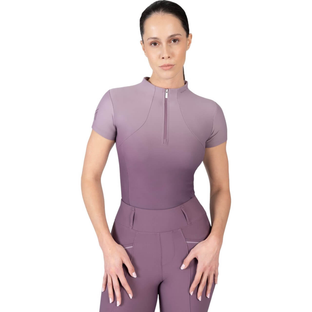 Maximilian Equestrian Funktionsshirt Damen Kurzarm Ombré Base Layer Maximilian Equestrian Funktionsshirt Damen Kurzarm Ombré Base Layer
