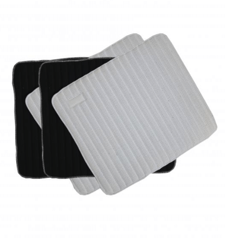 Kentucky Horsewear Bandagierunterlagen Absorb Weiß-Schwarz Kentucky Horsewear Bandagierunterlagen Absorb Weiß-Schwarz